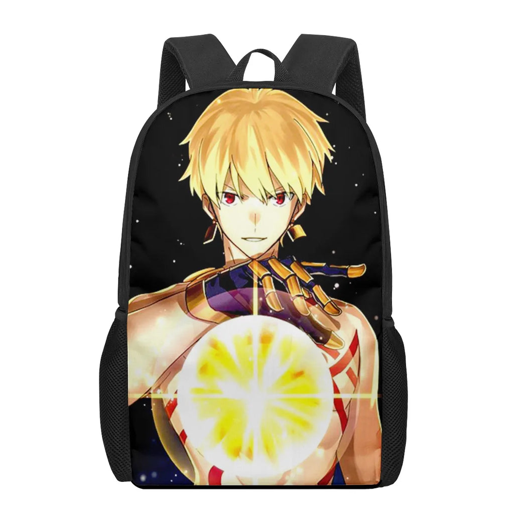Fate Gilgamesh 3D Pattern School Bag for Children
