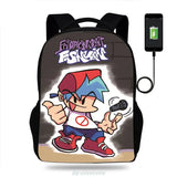 Anime FNF 3D Print Backpack School Bag
