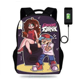 Anime FNF 3D Print Backpack School Bag