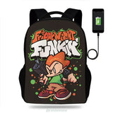 Anime FNF 3D Print Backpack School Bag