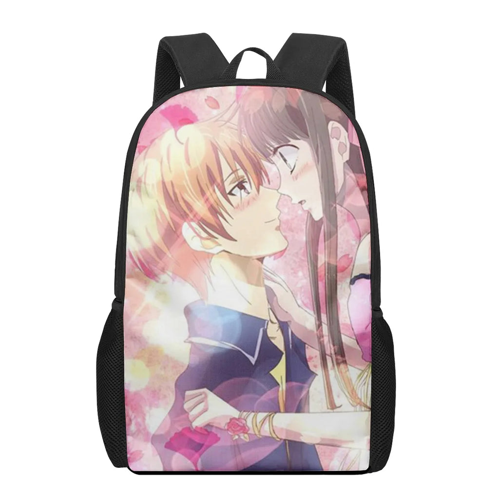 Fruits Basket 3D Pattern School Bag for Children Girls Boys