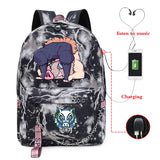 Anime Kimetsu No Yaiba Hashibira Inosuke Shopper Backpacks