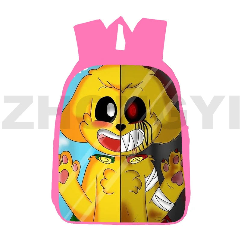 Anime Mikecrack Backpack 3D Pink Hot Game 16 Inch School Bag for Girl
