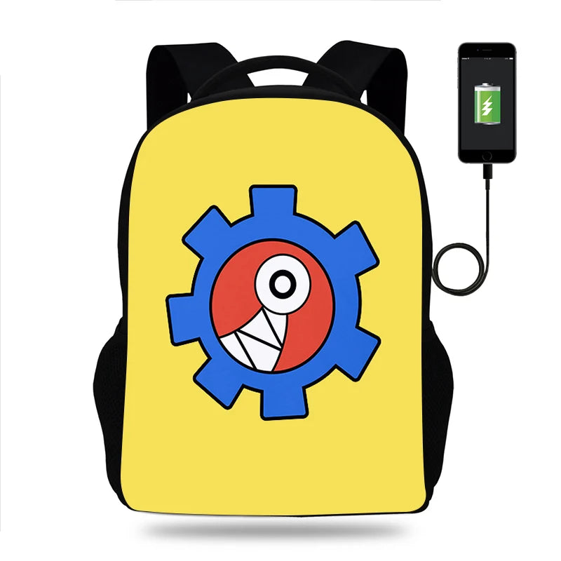 SK8 The Infinity Backpack Boy Girl School Bag USB Charging Teenager Travel