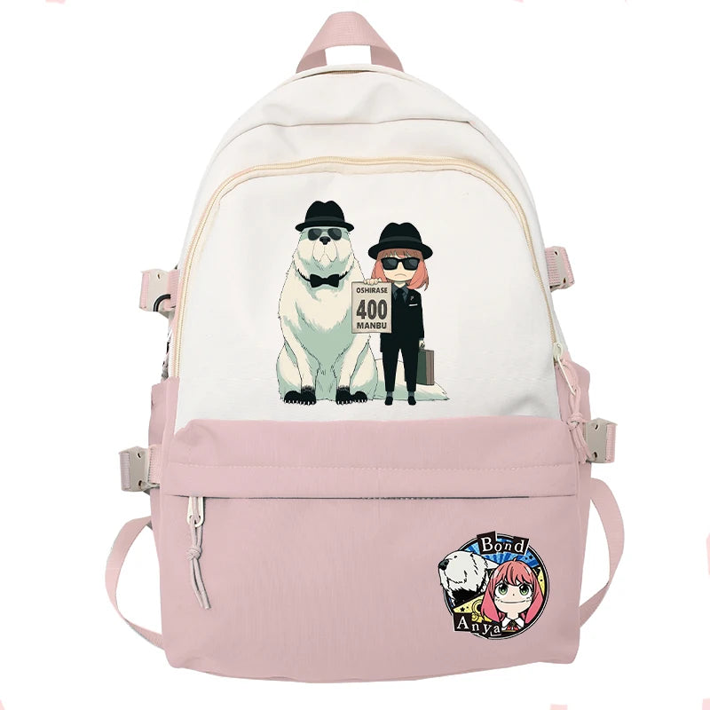 Anime SPY?FAMILY Canvas Backpack for Students