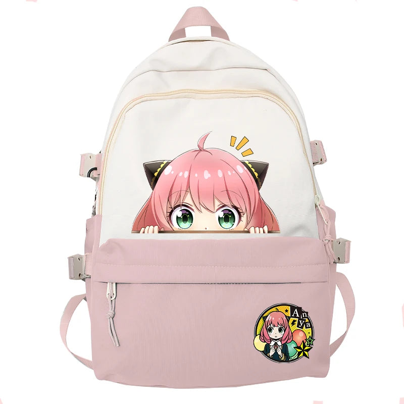 Anime SPY?FAMILY Canvas Backpack for Students