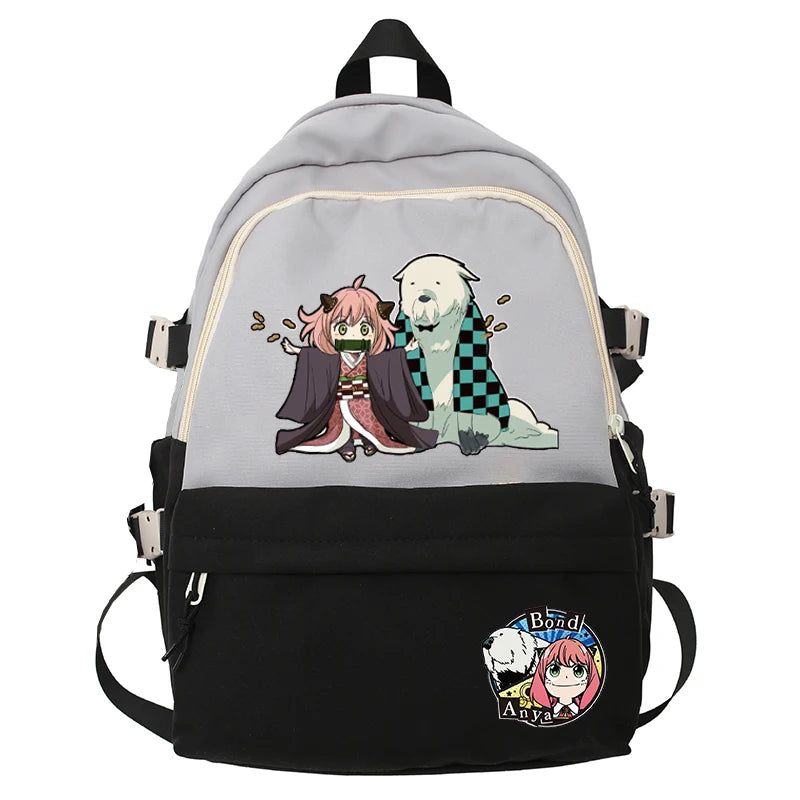 Anime SPY?FAMILY Canvas Backpack for Students