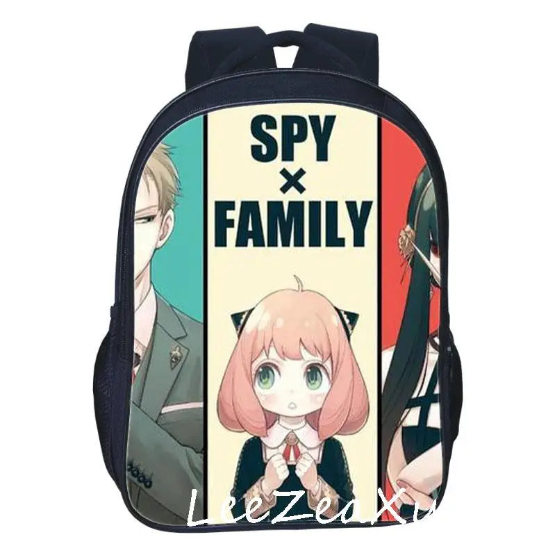 Anime Spy X Family Anya Forger Schoolbag Students Boys Girls Cosplay Backpack