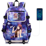 Tokyo Ghoul Teen School Bag Canvas Backpack Rucksack Laptop Shoulder Bag