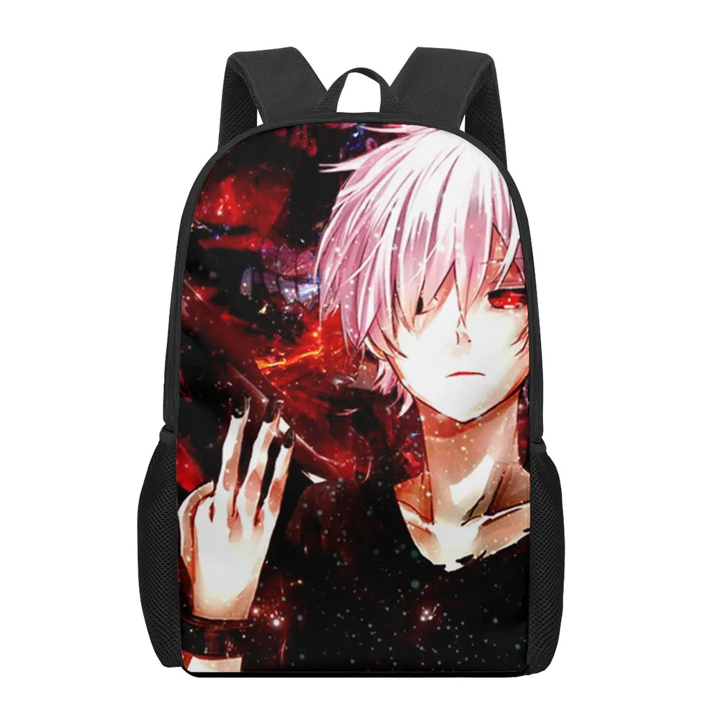 Tokyo Ghouls 3D Print School Bag for Kids