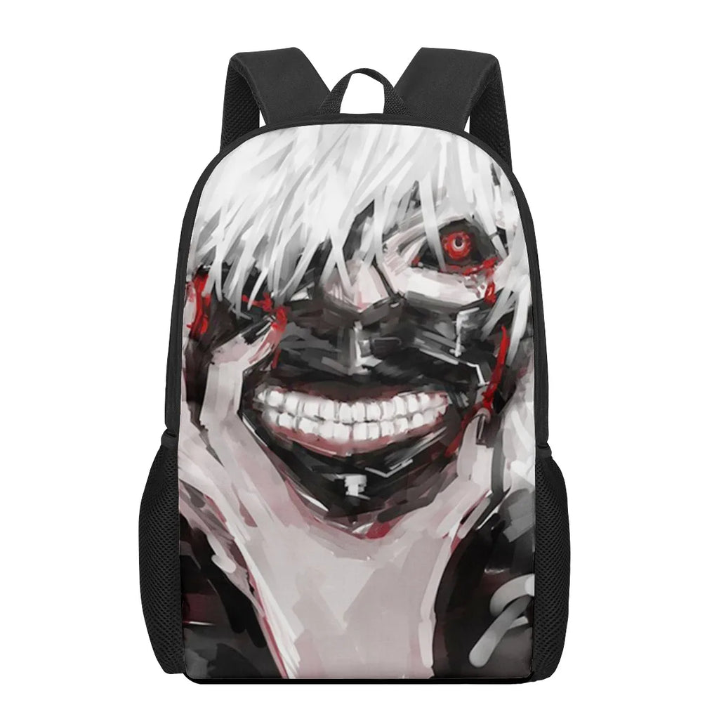 Tokyo Ghouls 3D Print School Bag for Kids