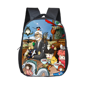 Totoro Backpack Children School Bags Boys Girls Kindergarten Kids Toddler