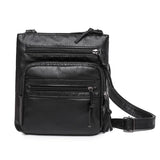 Brown Faux Leather Crossbody Bag for Women Small Purses