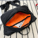 Nylon Crossbody Shoulder Bag Unisex Phone Chest Bag