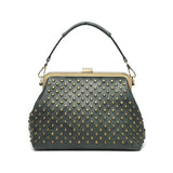 Vintage Women Shoulder Bags Crossbody Bag Large Capacity Shell Bag Rivet Tote