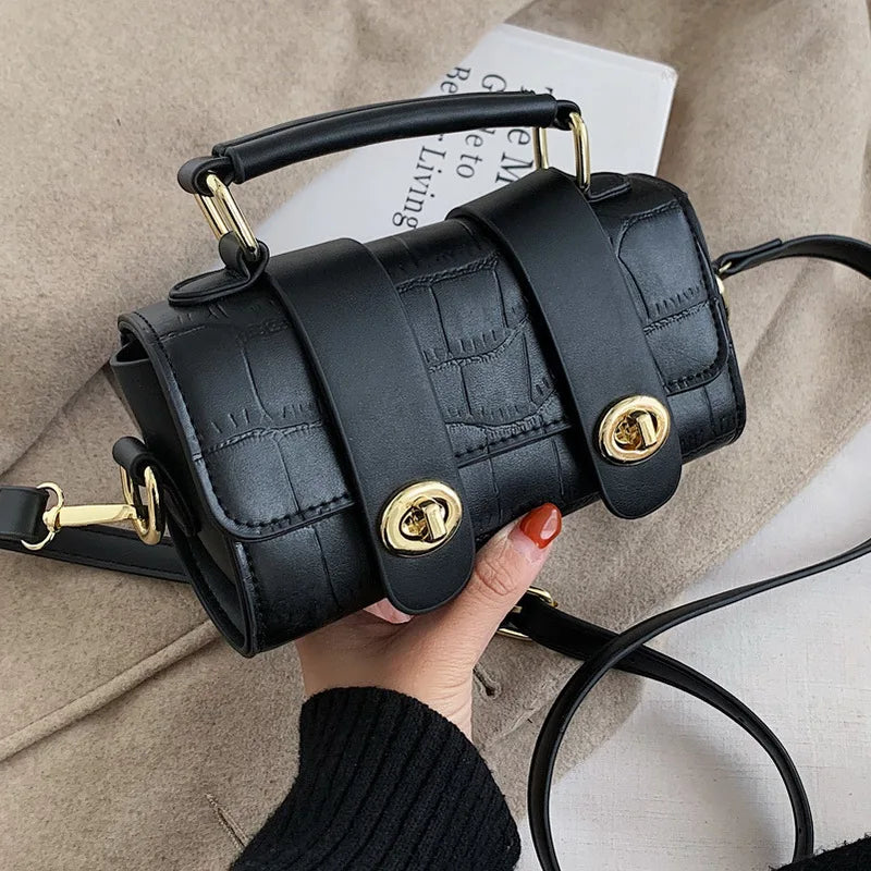 Stone Pattern Shoulder Bags Crossbody Bags Ladies Totes HPS1033