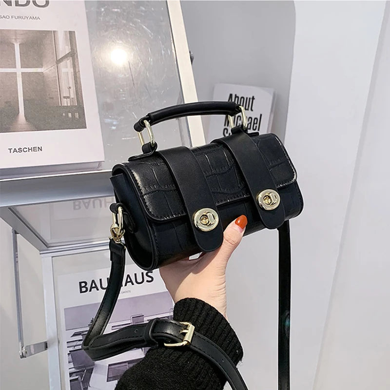 Stone Pattern Shoulder Bags Crossbody Bags Ladies Totes HPS1033