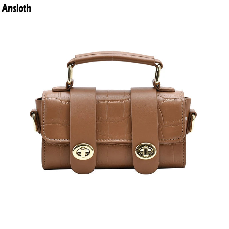 Stone Pattern Shoulder Bags Crossbody Bags Ladies Totes HPS1033