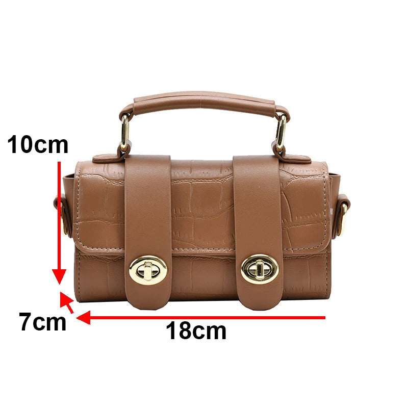 Stone Pattern Shoulder Bags Crossbody Bags Ladies Totes HPS1033