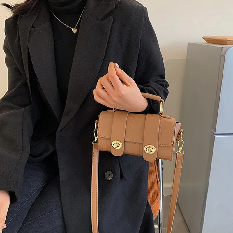 Stone Pattern Shoulder Bags Crossbody Bags Ladies Totes HPS1033