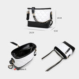 Diamond Chain Shoulder Bag Hobo Crossbody Bag Female PU Classic Handbag