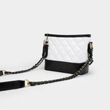 Diamond Chain Shoulder Bag Hobo Crossbody Bag Female PU Classic Handbag