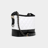 Diamond Chain Shoulder Bag Hobo Crossbody Bag Female PU Classic Handbag