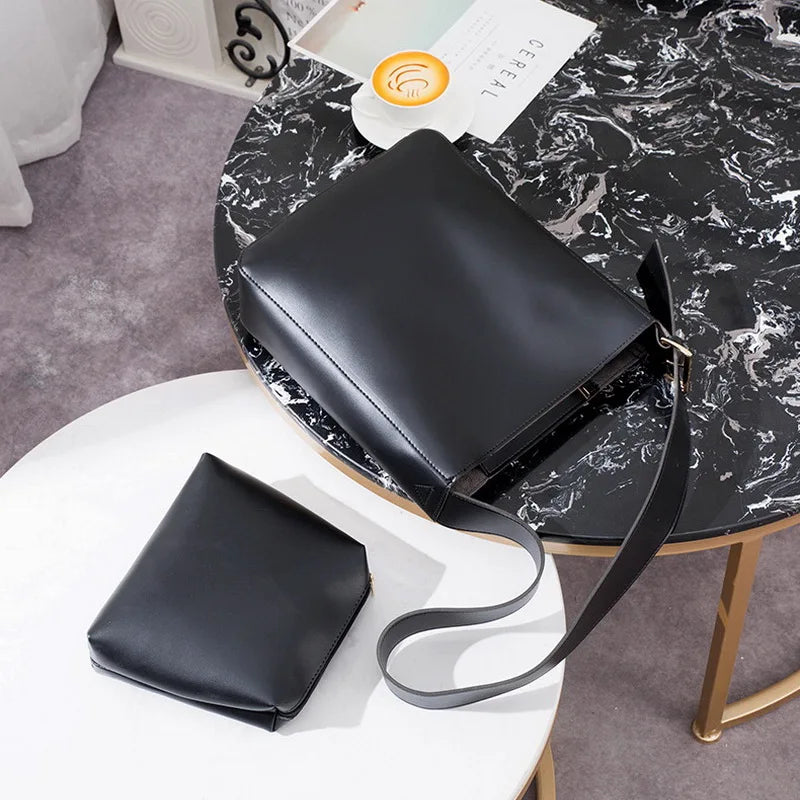 Bucket Bag PU Leather Female Bag Large Capacity HPS1270