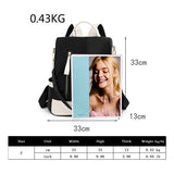 Women's Anti-Theft Backpack Large Capacity School Bags Waterproof Rucksack