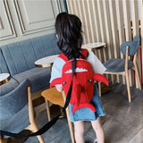 3D Shark Kindergarten Backpack for Kids