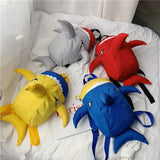 3D Shark Kindergarten Backpack for Kids