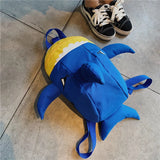 3D Shark Kindergarten Backpack for Kids