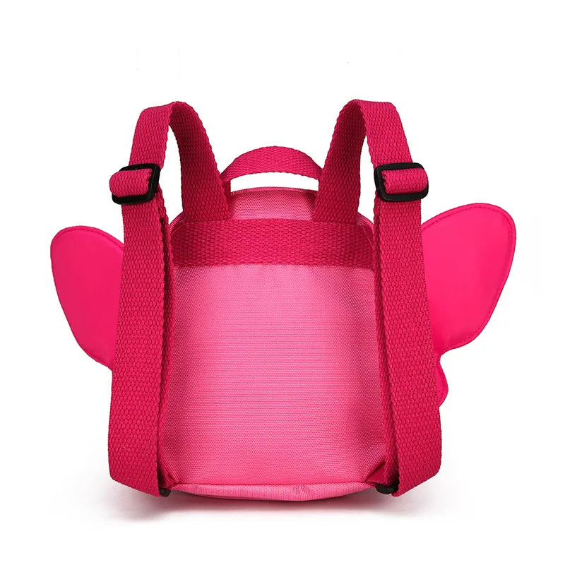Butterfly Wings Kids Backpack for Girls - Anti-lost School Bag