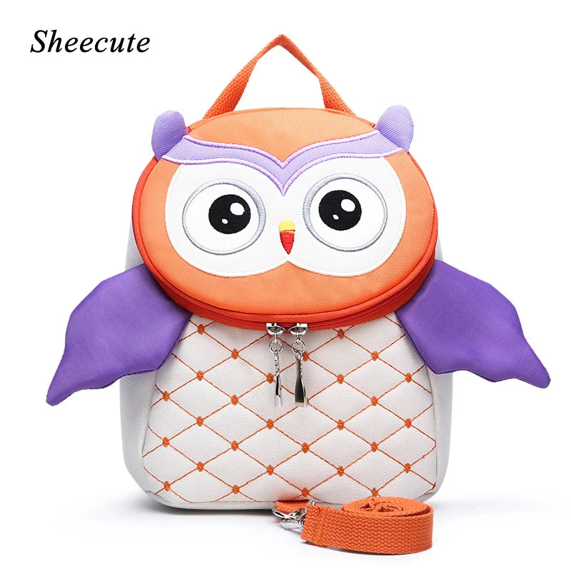 Toddler Backpack Cartoon Wings Kindergarten School Bag