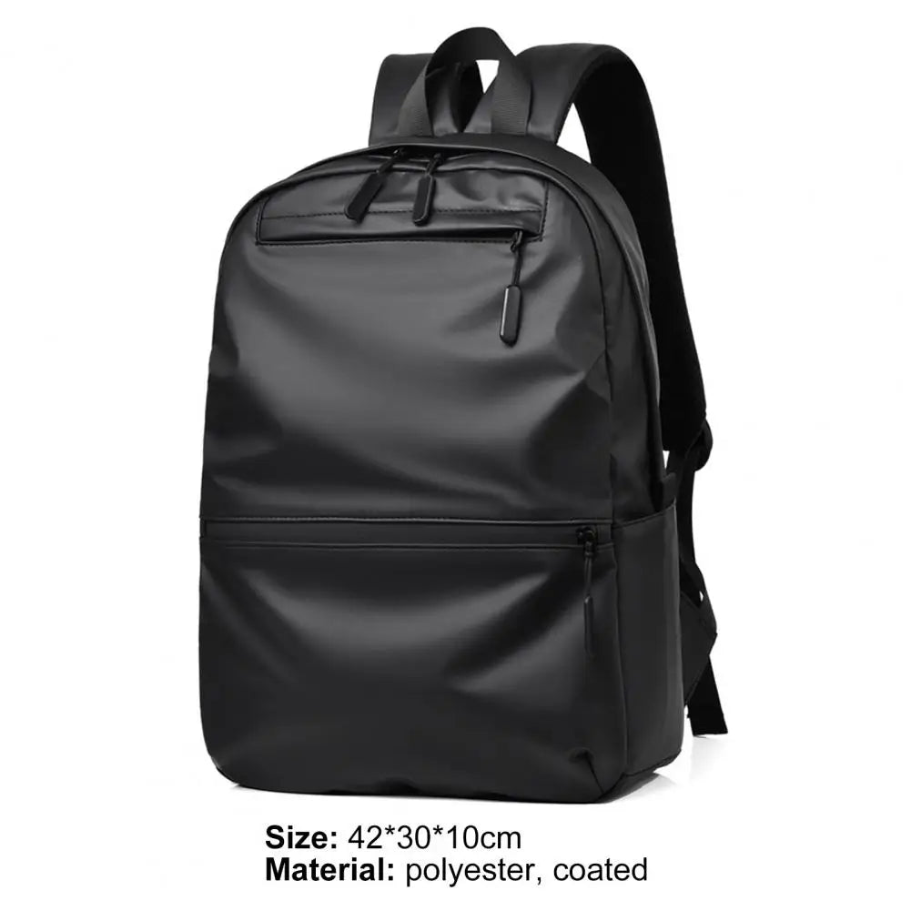 Anti-scratch Polyester Backpack Large Capacity Laptop Bag