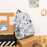 Cartoon Printing Backbag Waterproof Nylon School Bag Teenage Girl Bookbag