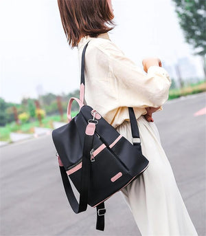 Anti-theft Oxford Women Backpack Waterproof Daypack for Girls