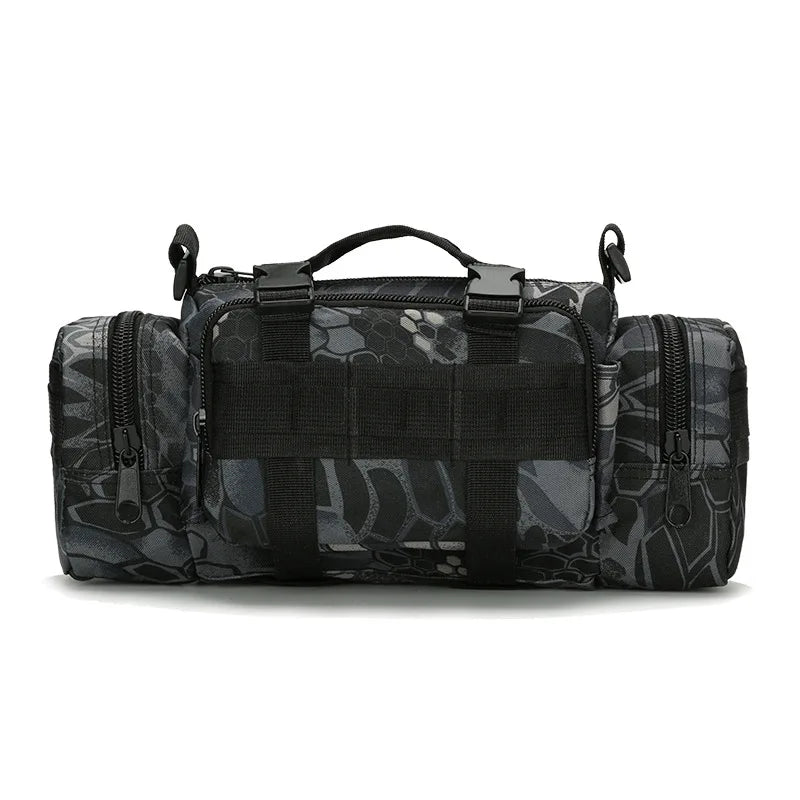 Waterproof Camo Waist Bag Outdoor Travel Hiking Camping 6L