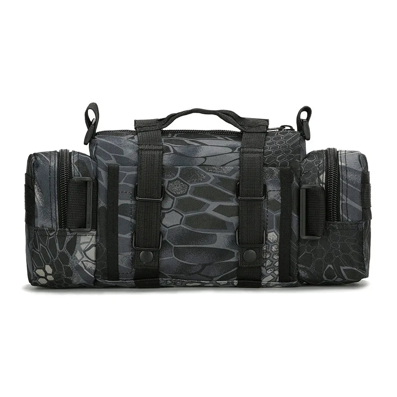 Waterproof Camo Waist Bag Outdoor Travel Hiking Camping 6L