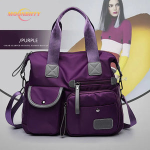 Nylon Messenger Bag Large Capacity Handbag