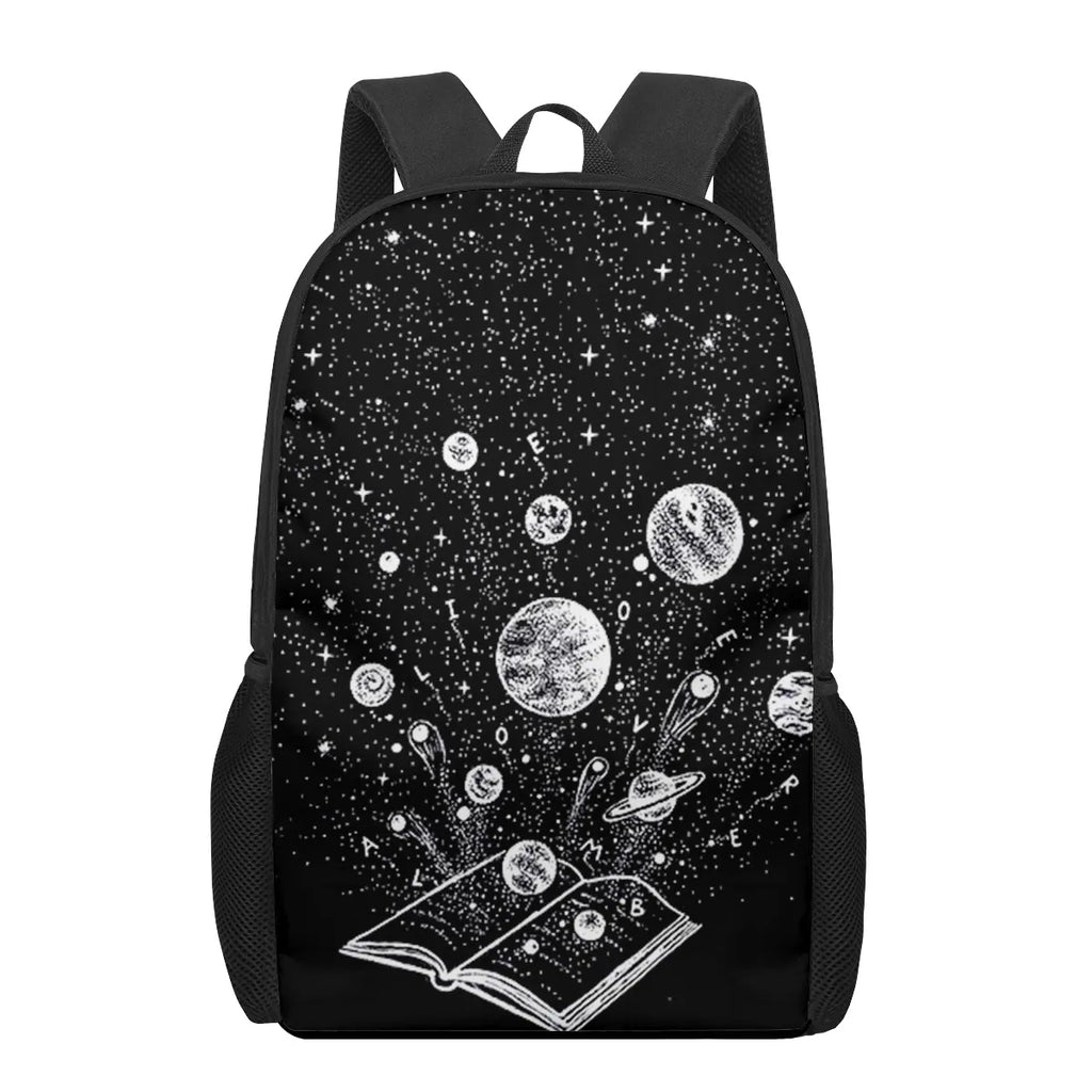 3D Pattern School Bag for Kids Boys Girls Backpack