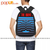 At The Drive In Bandstripespreshrunk Backpack Large Capacity