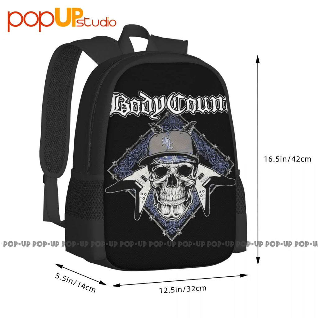 Body Count Attack Backpack Large Capacity Print Training Storage Bag
