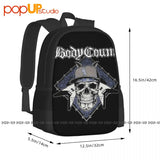 Body Count Attack Backpack Large Capacity Print Training Storage Bag