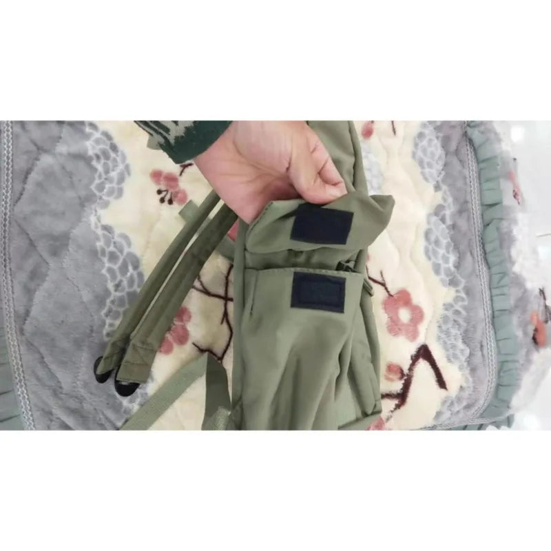 INS Campus School Bag Female Portable College Wind Tooling Backpack