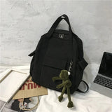 INS Campus School Bag Female Portable College Wind Tooling Backpack