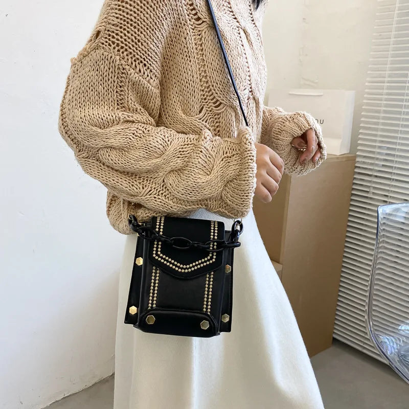 Autumn Mini Bag Handbag Hit Thick chain Single Shoulder crossbody bag