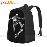 Skater Skateboard Backpack Large Capacity Print Beach Bag Shopping Bag School Sp