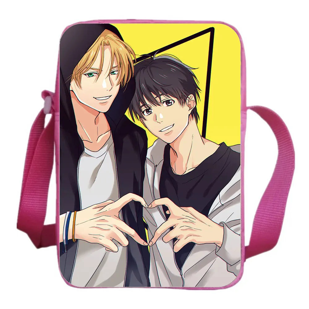 BANANA FISH Cartoon Shoulder Bag Canvas School Bag Cosplay Messenger Bag