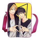 BANANA FISH Cartoon Shoulder Bag Canvas School Bag Cosplay Messenger Bag